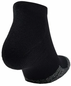Under Armour Heatgear Low Cut Socks - Black (3 Pack) -Second Hand Clubs Sales under armour heatgear low cut socks black 3 pack 4