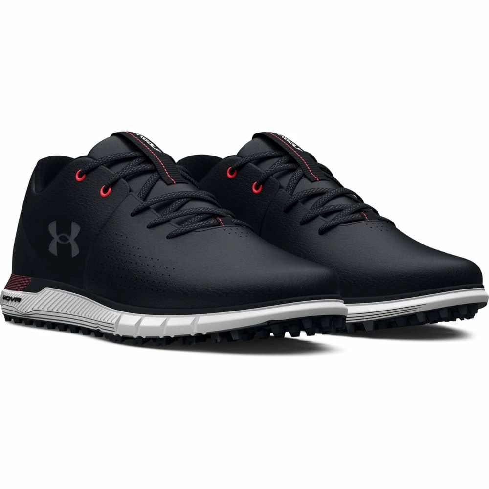 Under Armour HOVR Fade 2 Wide Fit Waterproof Spikeless Shoes - Black/Pitch Grey - Image 5