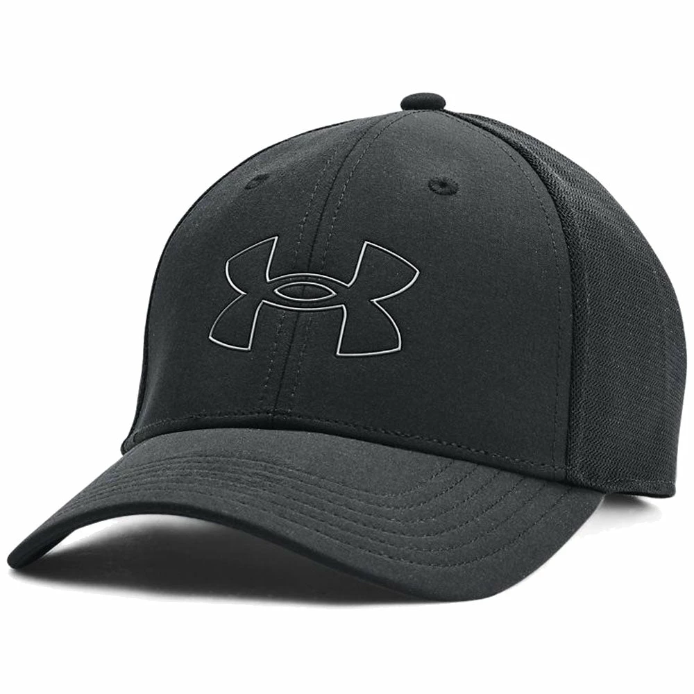 Under Armour Iso-Chill Driver Mesh Adjustable Cap - Black 3 Under Armour Iso-Chill Driver Mesh Adjustable Cap - Black