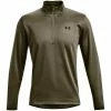 Under Armour 1/2 Zip Armour Pullover - Tent/Black -Second Hand Clubs Sales under armour mens 12 zip armour pullover tentblack 1