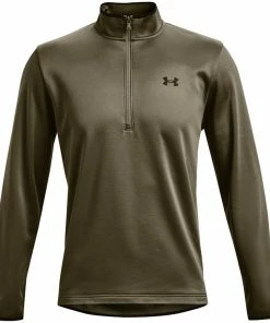 Under Armour 1/2 Zip Armour Pullover - Tent/Black