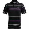 Under Armour Playoff Polo Shirt 2.0 - Black/White/Purple