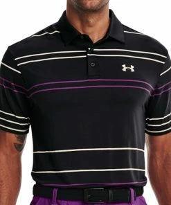 Under Armour Playoff Polo Shirt 2.0 - Black/White/Purple -Second Hand Clubs Sales under armour playoff polo shirt 2.0 bluewhite purple 3