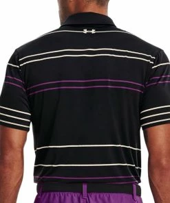 Under Armour Playoff Polo Shirt 2.0 - Black/White/Purple -Second Hand Clubs Sales under armour playoff polo shirt 2.0 bluewhite purple 4