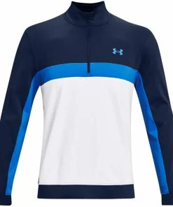 Under Armour Storm 1/2 Zip Pullover - Academy/White