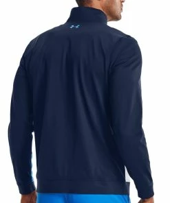 Under Armour Storm 1/2 Zip Pullover - Academy/White -Second Hand Clubs Sales under armour storm 12 zip pullover academywhite 4