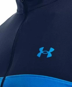 Under Armour Storm 1/2 Zip Pullover - Academy/White -Second Hand Clubs Sales under armour storm 12 zip pullover academywhite 5