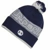 Under Armour Truckstop Fleece Beanie Hat - Midnight Navy/Halo Grey -Second Hand Clubs Sales under armour truckstop fleece beanie hat midnight navyhalo grey 1