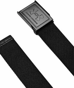 Under Armour Webbing Belt - Black/Pitch Grey