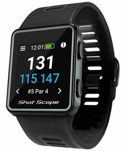 Shot Scope V3 GPS Golf Watch & Performance Tracker - Black
