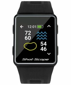Shot Scope V3 GPS Golf Watch & Performance Tracker - Black -Second Hand Clubs Sales v3 black 3