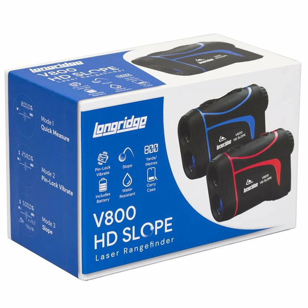 Longridge V800 HD Slope Laser Rangefinder - Blue 9 Longridge V800 HD Slope Laser Rangefinder - Blue - Image 7