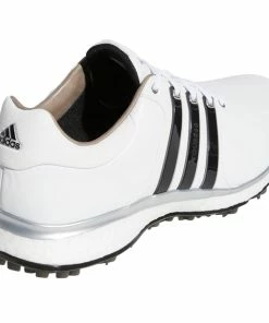 Adidas Tour 360 XT-SL Waterproof Spikeless Shoes - White/Black/Silver 14 Adidas Tour 360 XT-SL Waterproof Spikeless Shoes - White/Black/Silver -Second Hand Clubs Sales wbs back 9 1