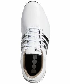Adidas Tour 360 XT-SL Waterproof Spikeless Shoes - White/Black/Silver 15 Adidas Tour 360 XT-SL Waterproof Spikeless Shoes - White/Black/Silver -Second Hand Clubs Sales wbs top profile sl 9 1