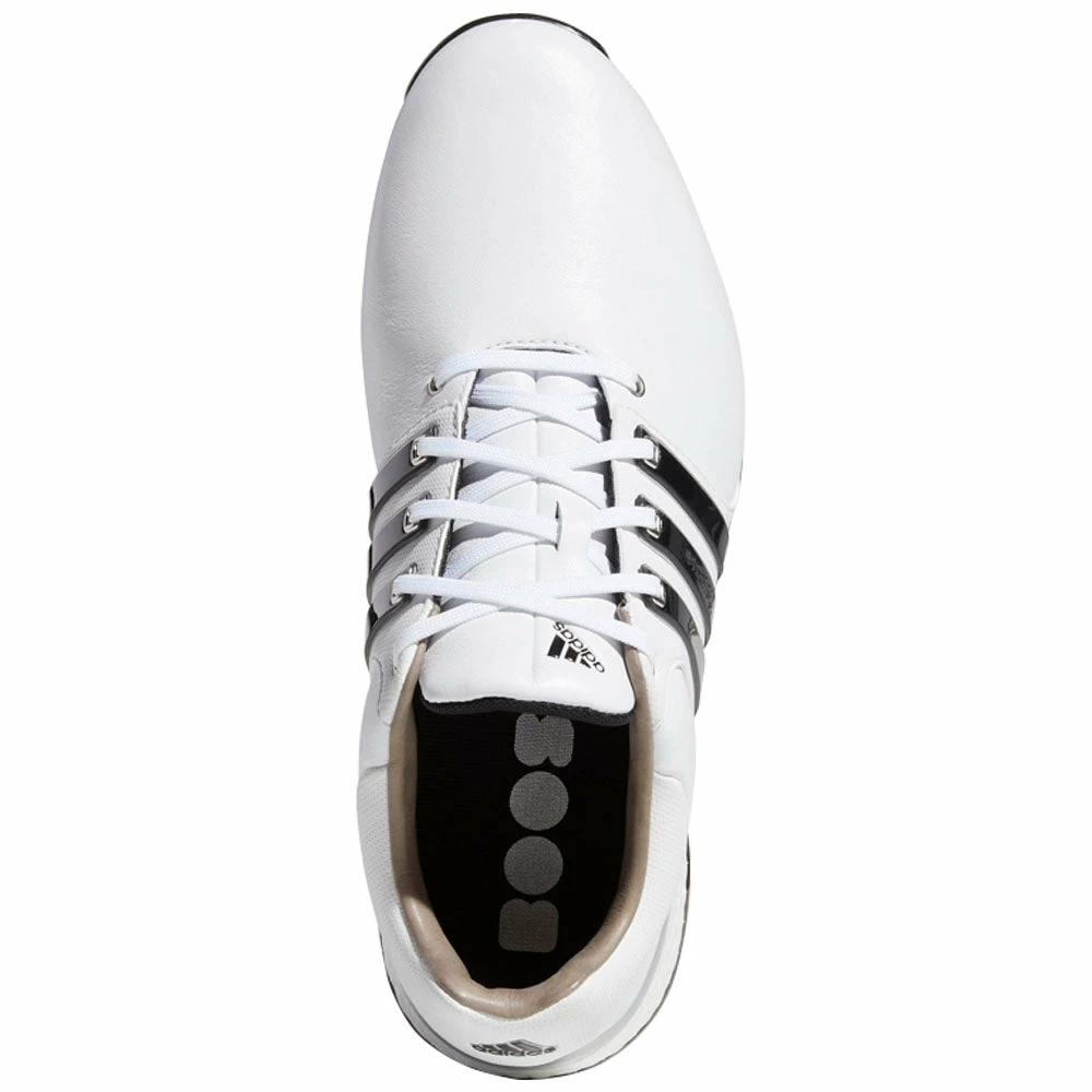 Adidas Tour 360 XT-SL Waterproof Spikeless Shoes - White/Black/Silver 7 Adidas Tour 360 XT-SL Waterproof Spikeless Shoes - White/Black/Silver - Image 5