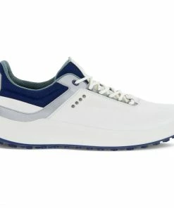 Ecco Core Spikeless Shoes - White/Silver/Blue Depths