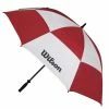 Wilson Staff Wilson 62 Inch Double Canopy Umbrella -Second Hand Clubs Sales wilson double canopy umbrella red white 2016 1 2