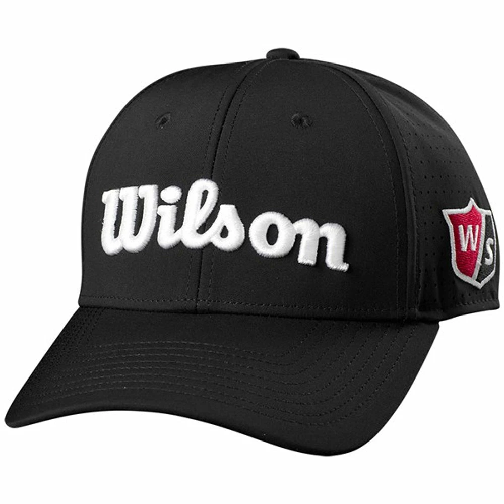 Wilson Performance Mesh Cap - Black 3 Wilson Performance Mesh Cap - Black