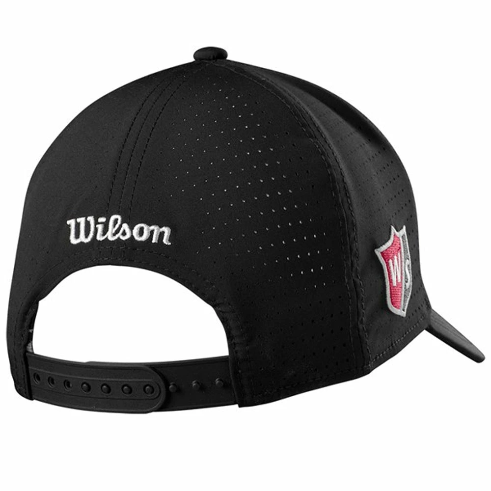 Wilson Performance Mesh Cap - Black 4 Wilson Performance Mesh Cap - Black - Image 2