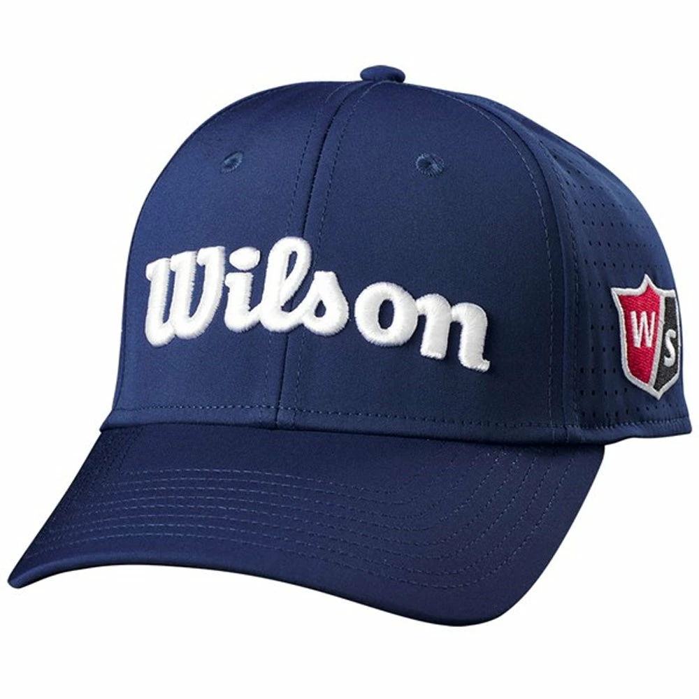 Wilson Performance Mesh Cap - Blue 3 Wilson Performance Mesh Cap - Blue