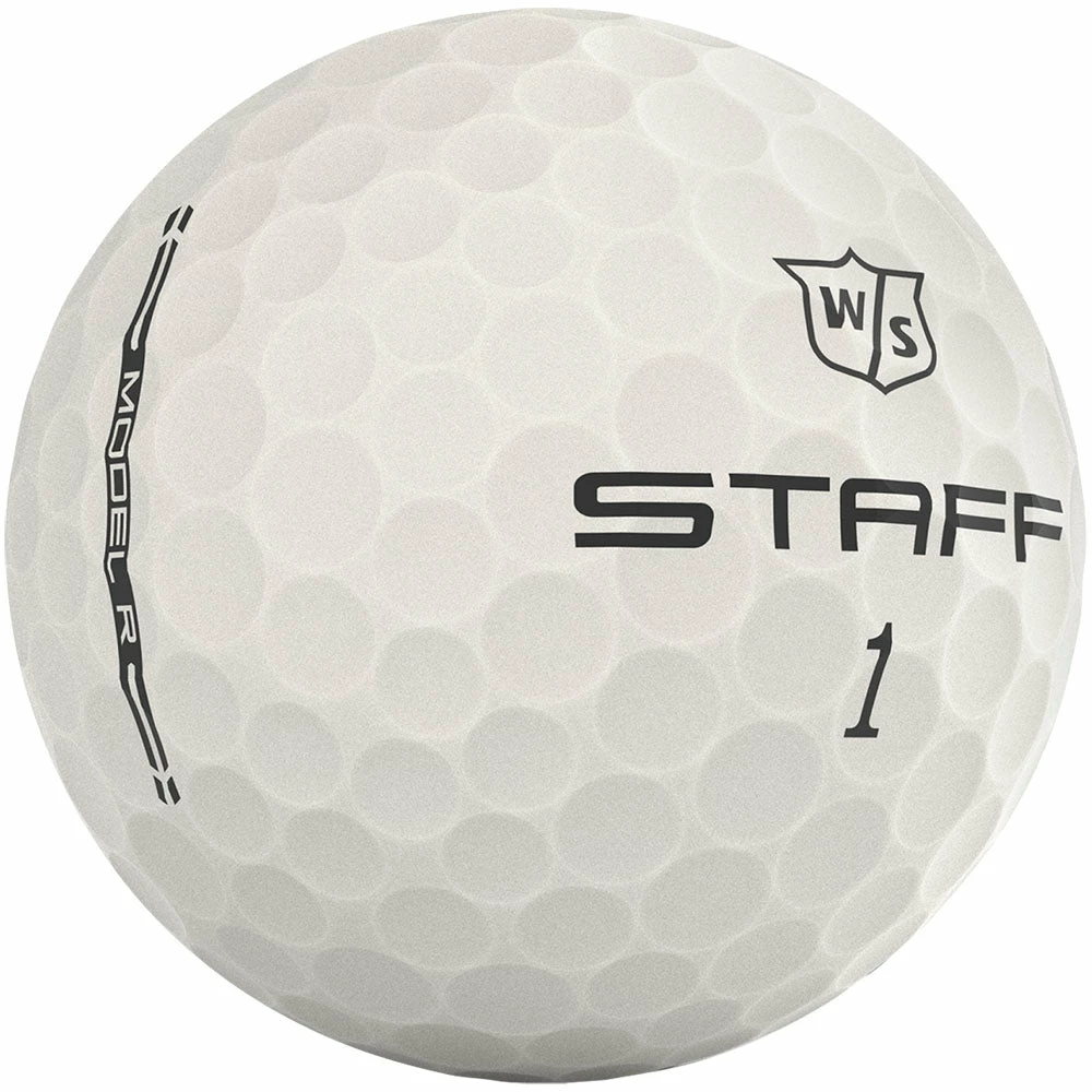 Wilson Staff Model R Golf Balls - White - 12 Pack - Image 4