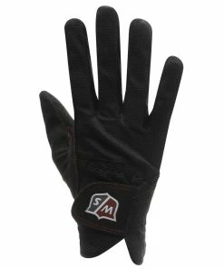 Wilson Staff Rain Gloves (Pair) - Black -Second Hand Clubs Sales wilson staff rain grip 6 641ba94e c851 4fb1 b2c1 e67c8d00fb16