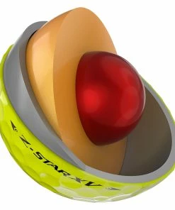 Srixon Z-Star XV 7 Golf Balls - Tour Yellow - 12 Pack -Second Hand Clubs Sales z star xv 7 yellow 4
