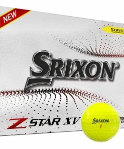 Srixon Z-Star XV 7 Golf Balls - Tour Yellow - 12 Pack