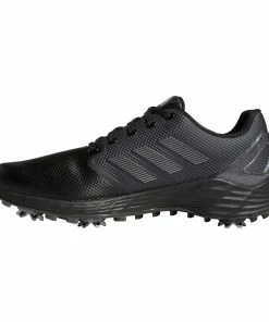 Adidas ZG21 Spiked Shoes - Core Black/Dark Silver Metallic/Grey Five -Second Hand Clubs Sales zg21shoesblacksilvergrey3